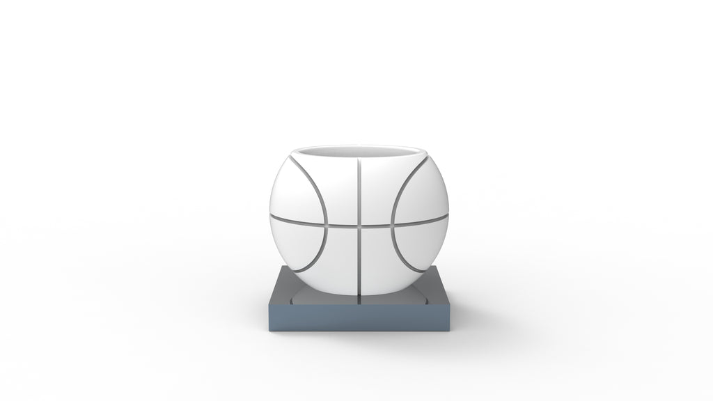 Basketball Design Holder , 3D Print Material