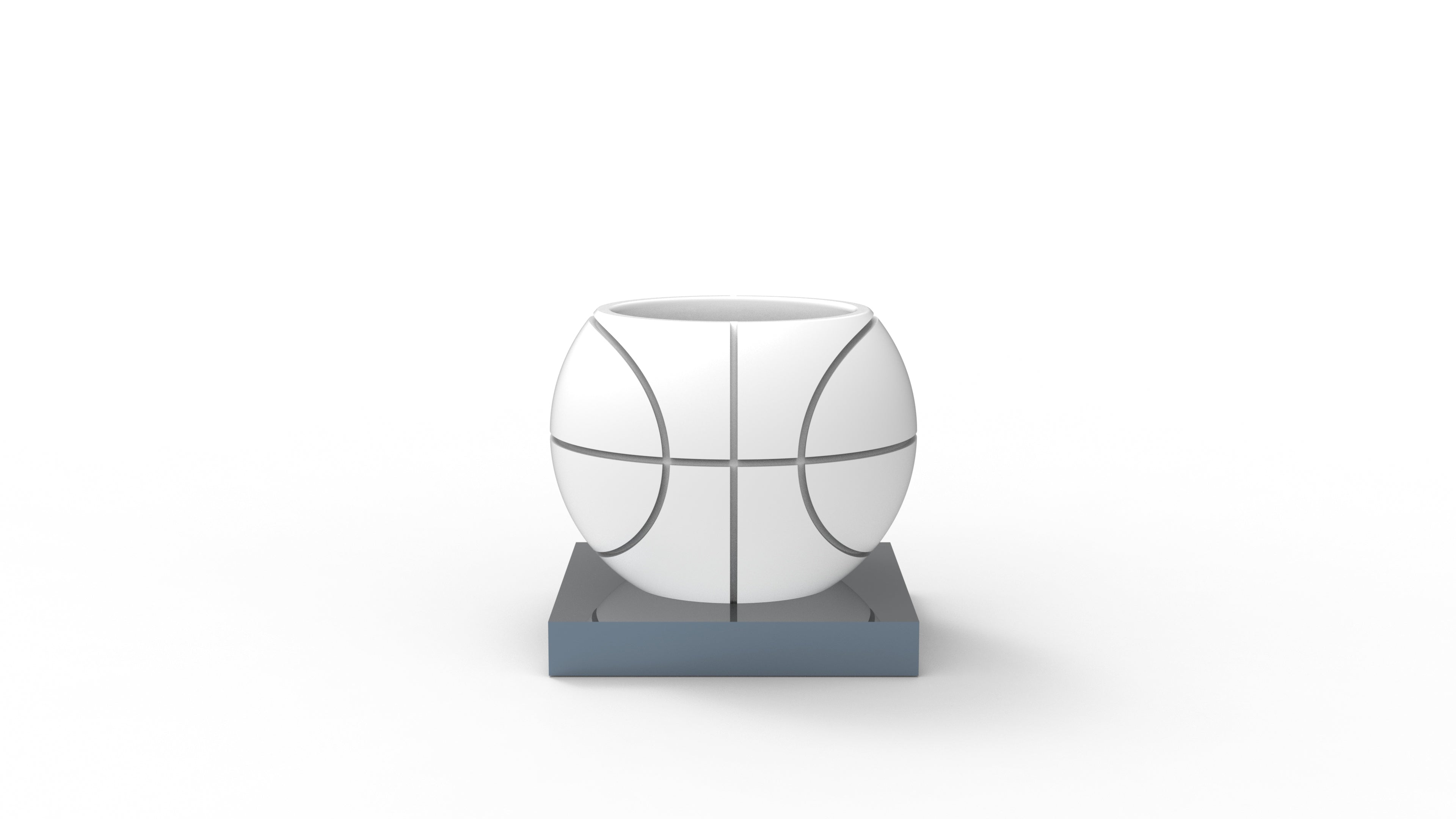 Basketball Design Holder , 3D Print Material