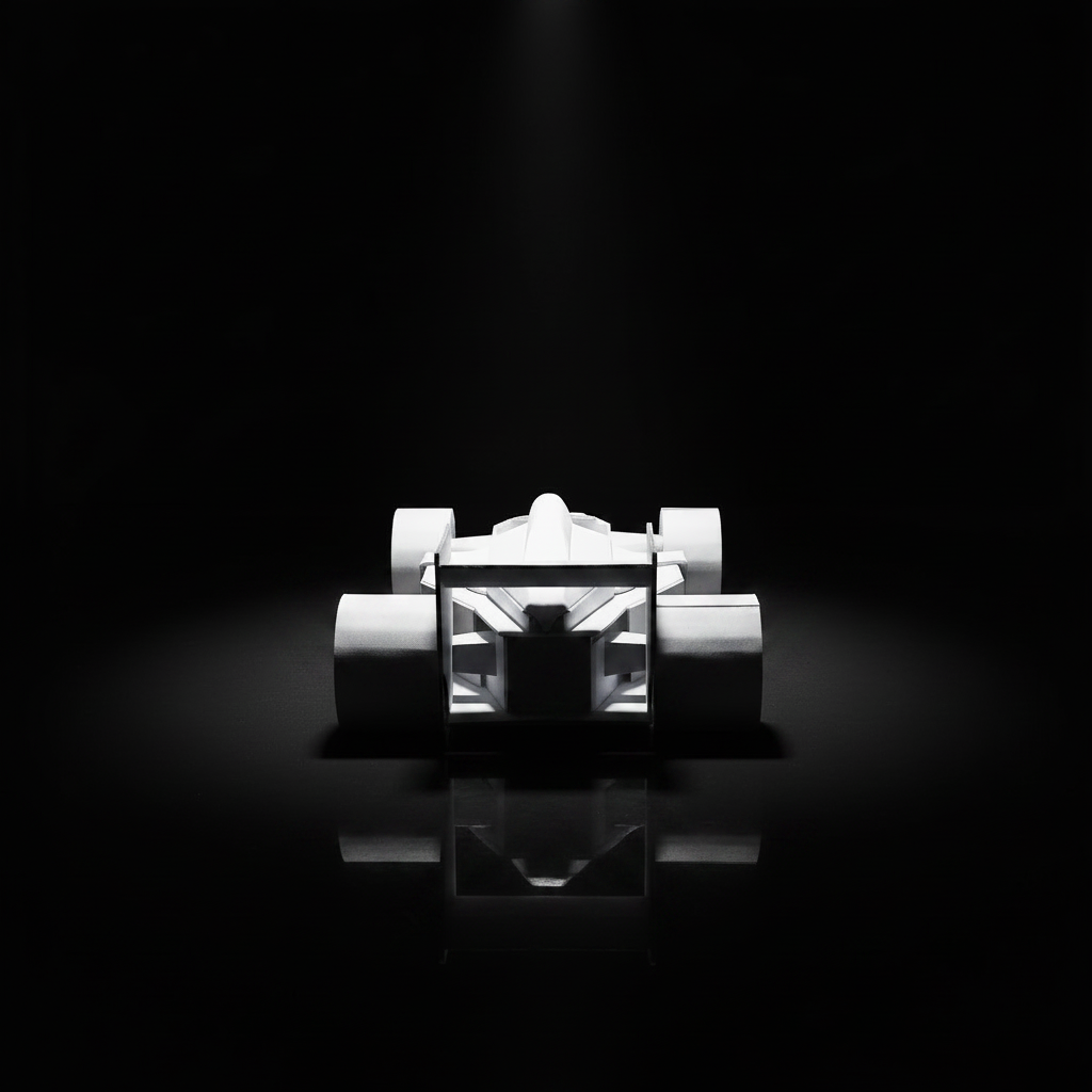 Papercraft / Cardboard for F1 Racing Car Model