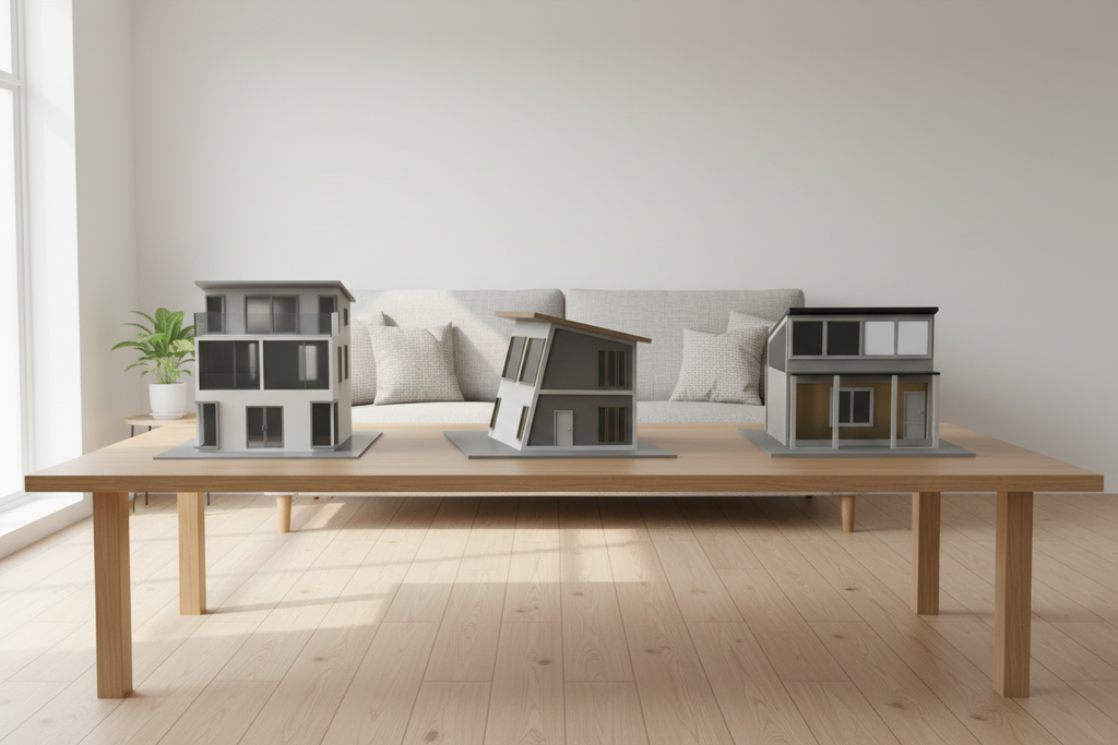 3 Design Architectural House Models - 3D Print file (STL File)