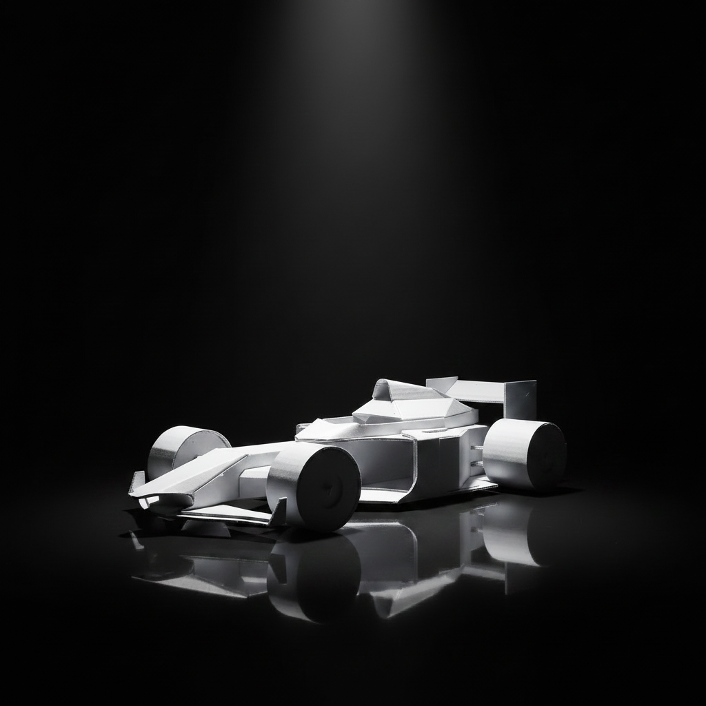 Papercraft / Cardboard for F1 Racing Car Model