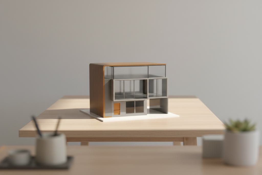4 Modern Design 3D Printed For House Model