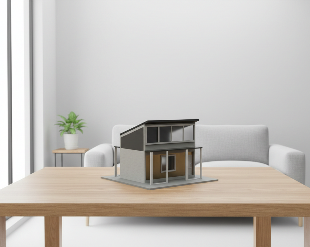 3 Design Architectural House Models - 3D Print file (STL File)
