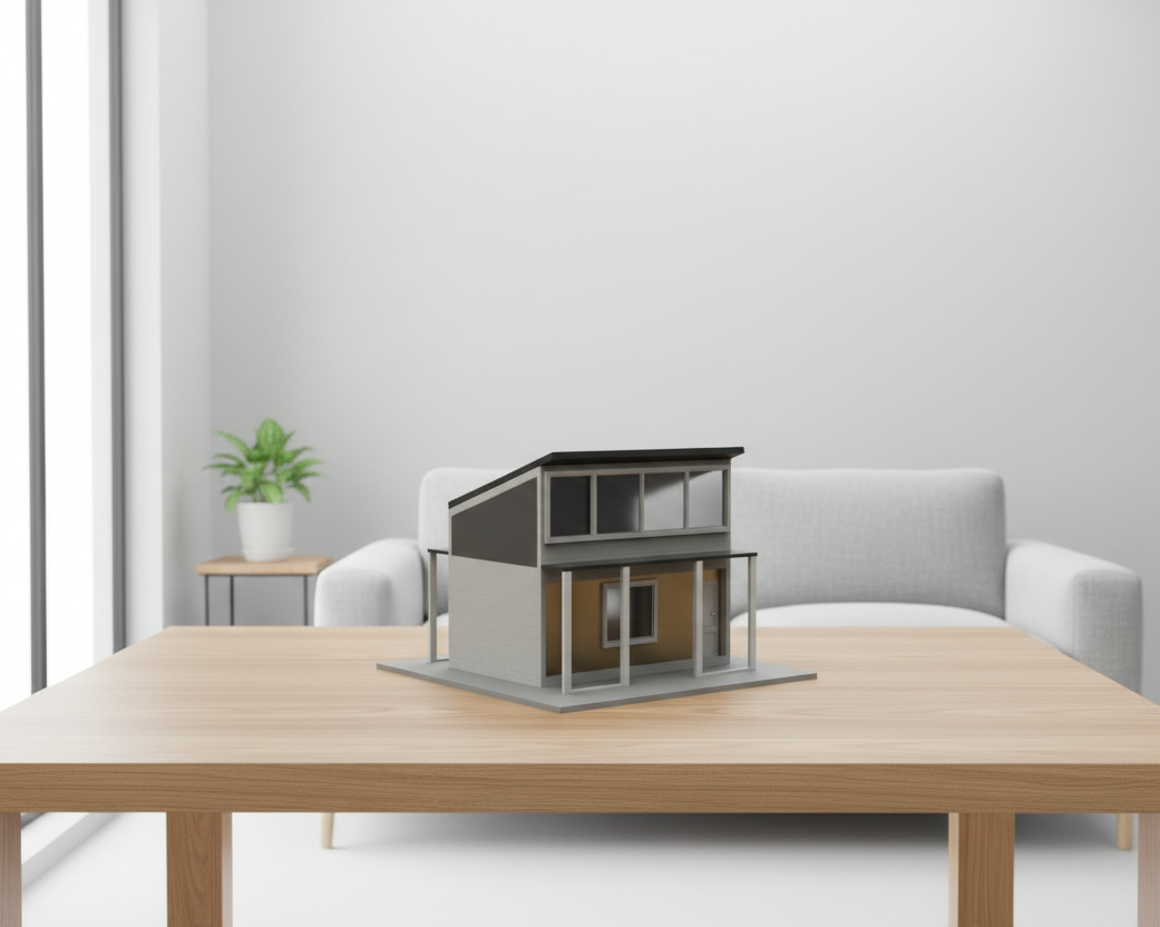 3 Design Architectural House Models - 3D Print file (STL File)