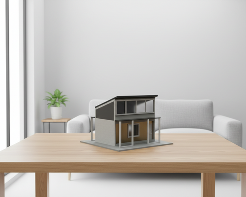 3 Design Architectural House Models - 3D Print file (STL File)